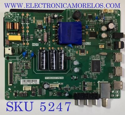 MAIN FUENTE PARA TV INSIGNIA / NUMERO DE PARTE 3200291296  / TP.MS3553T.PB796 / H17030457-2A00496 / 320021034400005 / 2170302_002005 / MODELO NS-32D220NA18